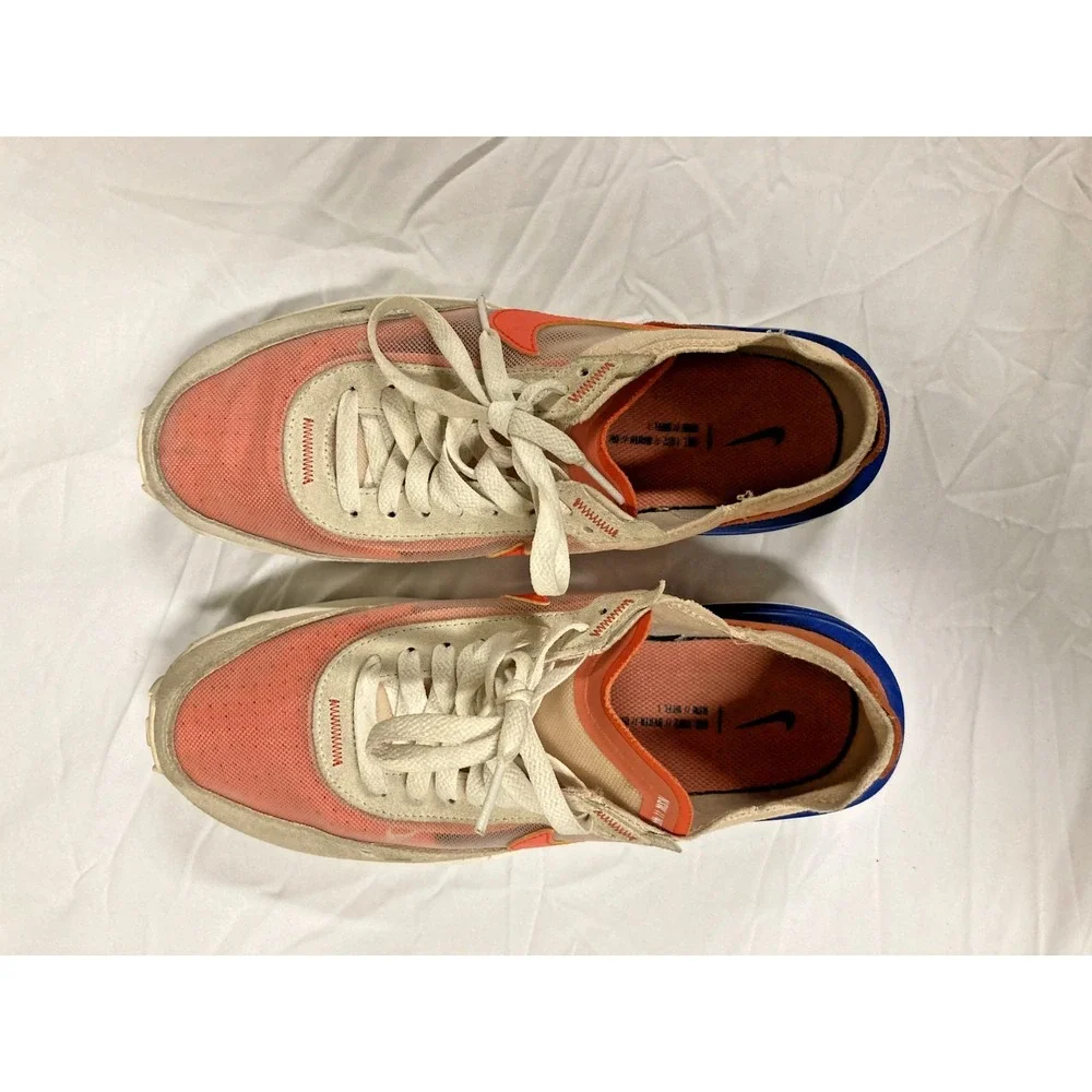 Nike Waffle One Running Shoes Women's Lace-Up Low Top Athletic Sneakers - 8.5